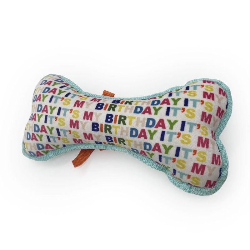 Pet Plush Toy Factory - OEM Custom Bone Shaped Chew