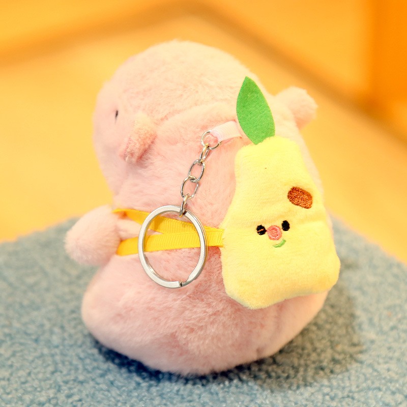 Capybara Keychain Manufacturer - OEM Custom Mini Stuffed Pendant