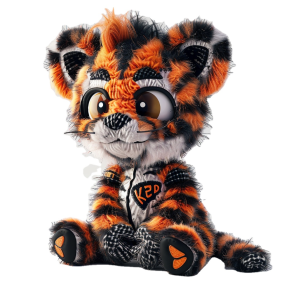Tiger Plush Toy Supplier - OEM Custom Big Eyes Animal Toy