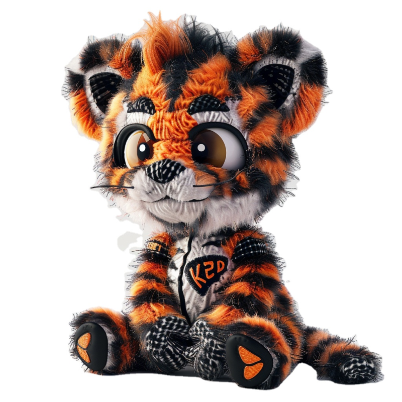 Tiger Plush Toy Supplier - OEM Custom Big Eyes Animal Toy