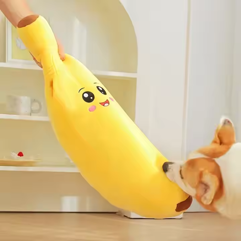 Banana Soft Toy Supplier - OEM Custom Fruit Long Design