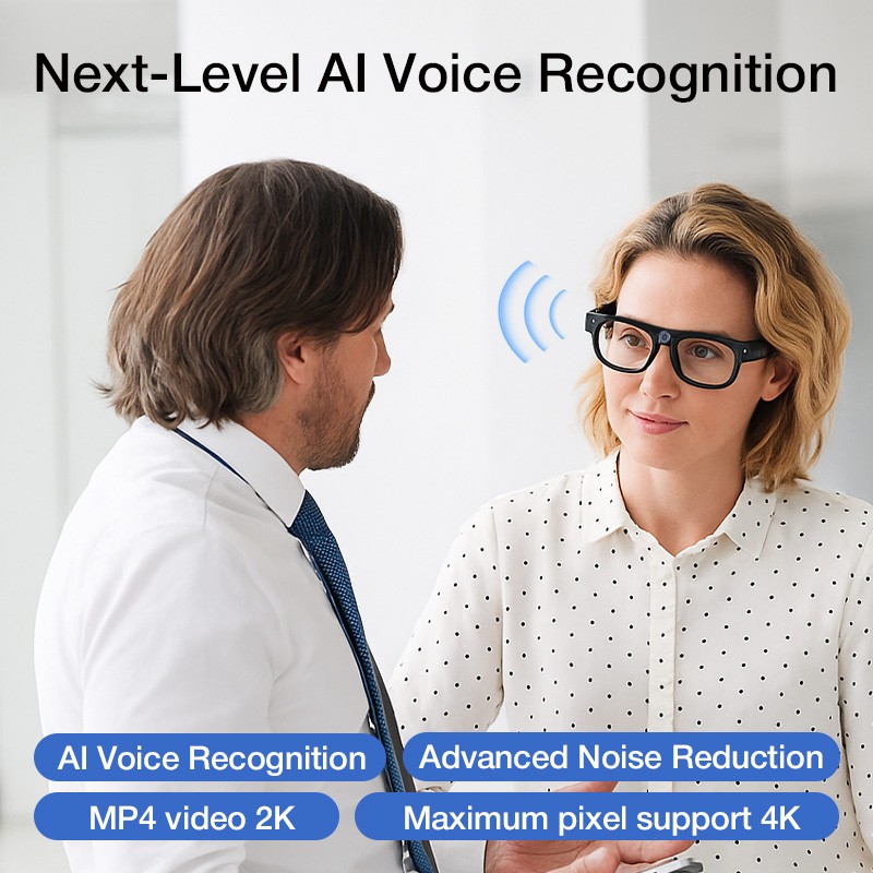 AI Glasses Factory - Outdoor LLM Video Recording Eyewear