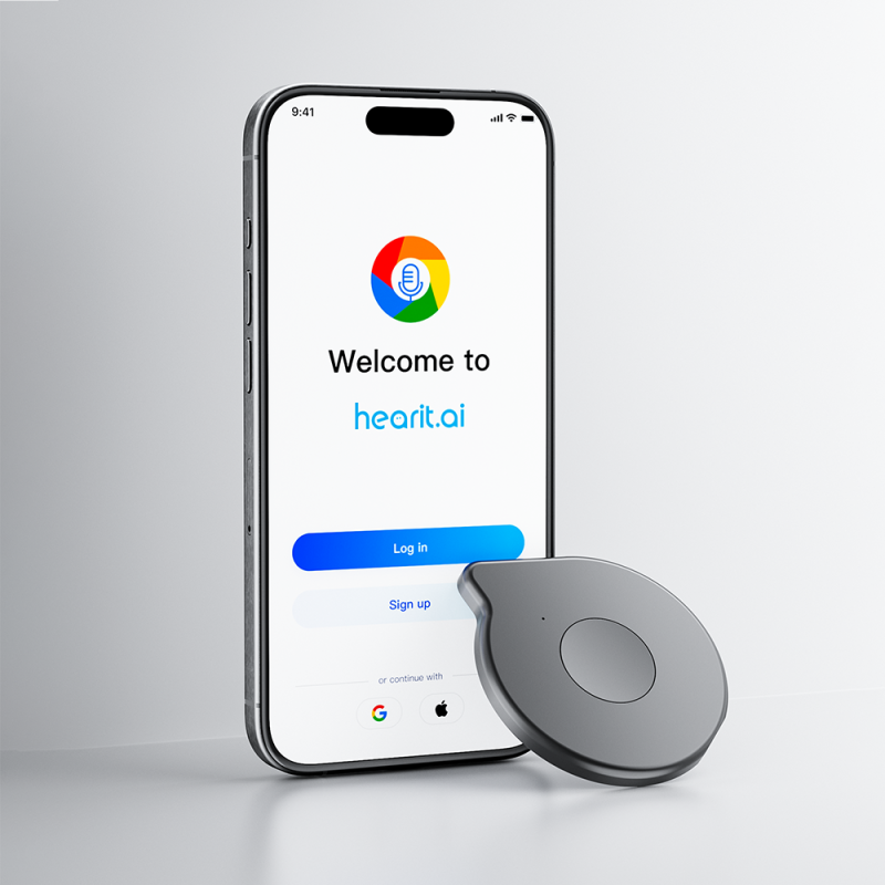 MagSafe Microphone Factory - AI Transcribe Zero Distractions Design