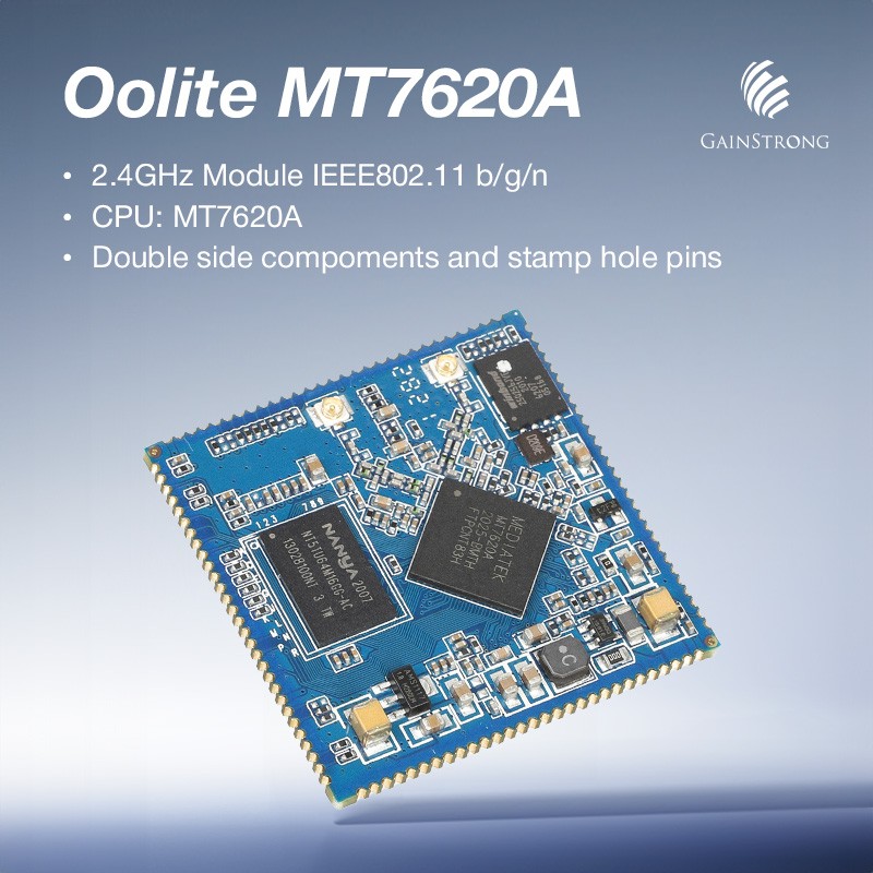 WiFi Module Factory - 2.4GHz MT7620A OpenWrt