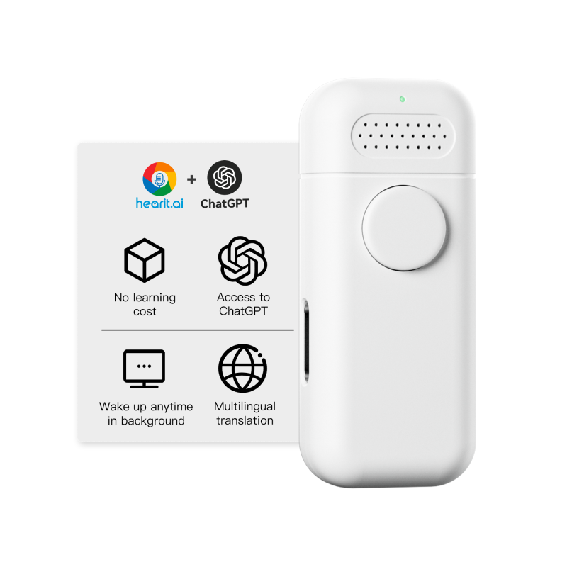 Wearable Recorder Manufacturer - ChatGPT AI Pocket Translator Device