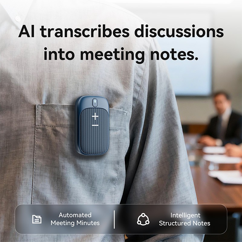 AI Voice Recorder Factory - Real Time WiFi 70H Talk Time