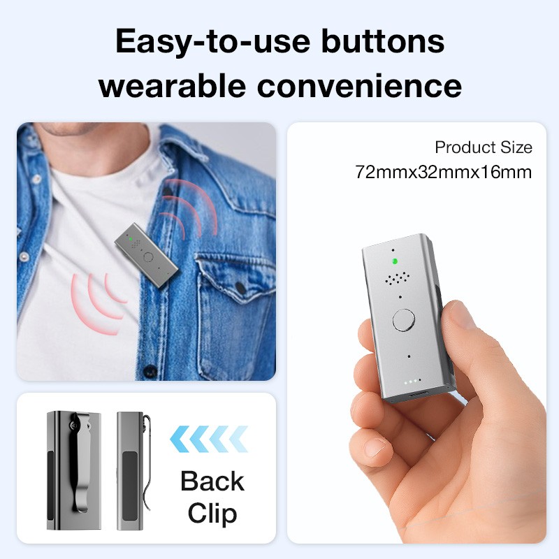 AI Recorder Manufacturer - Portable Noise Reduction Voice Recording