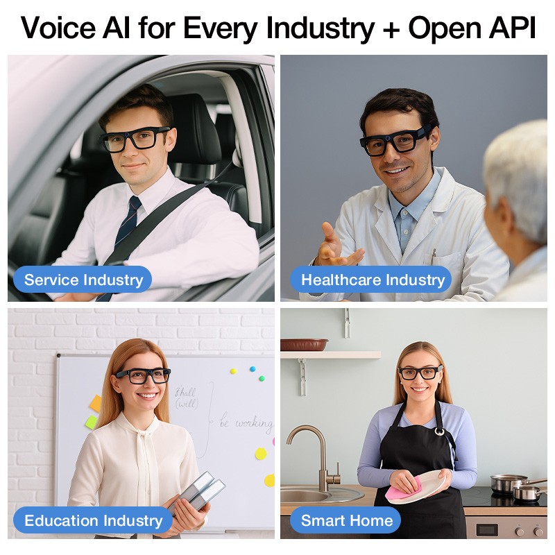 Business Glasses Factory - HD Video Photo AI Assistant