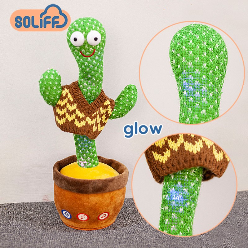 Educational Toy Factory - Dancing Cactus Electronic Doll