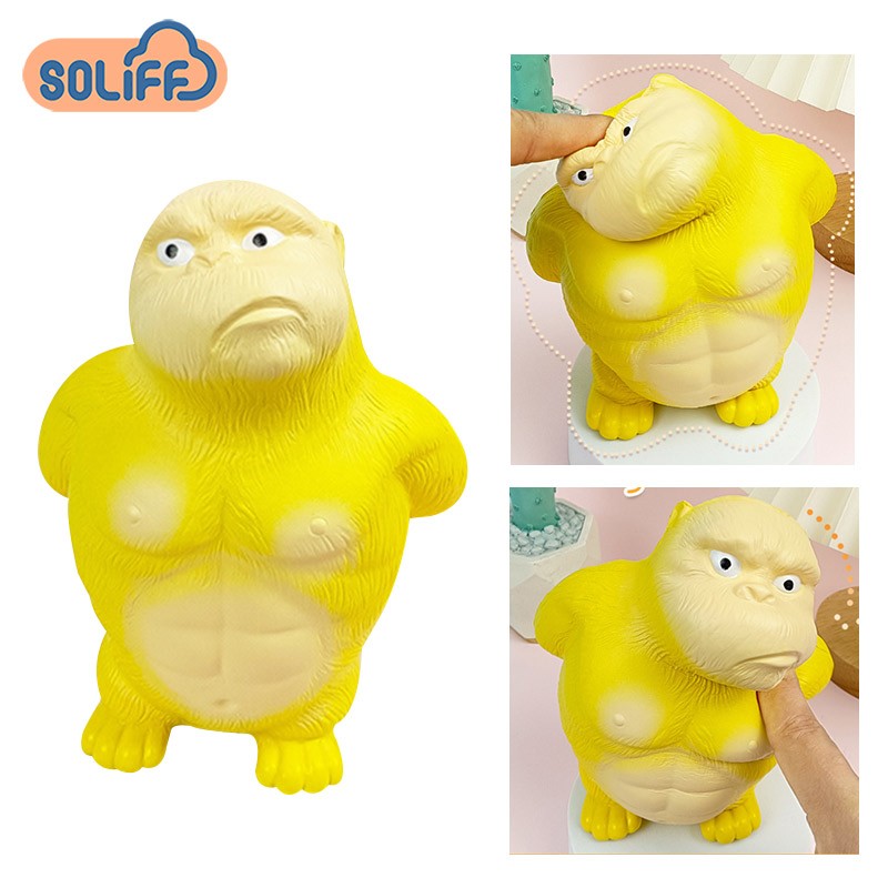 Stress Relief Toy Factory - Monkey Squishy TPR Material