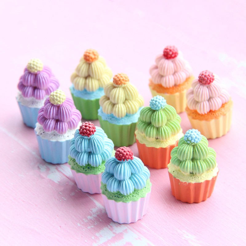 Cupcake Cabochon Supplier - OEM Custom Large Food Play Design