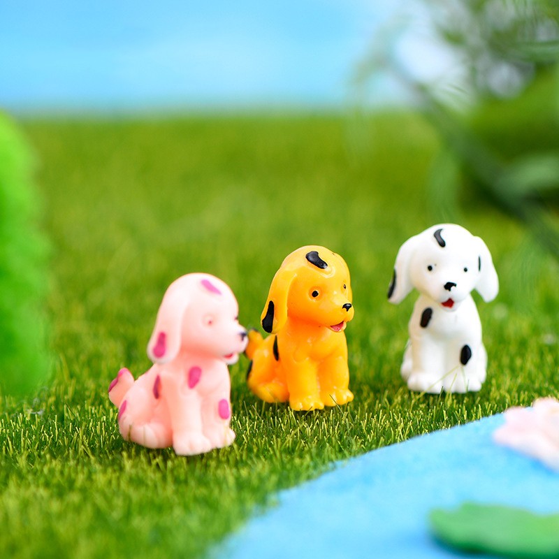 Dog Miniature Factory - OEM Custom 3D Bottle Moss Decoration