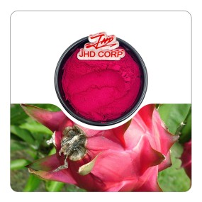 JHD Factory Wholesale Plant Extract Spray Dried Natural 100% Water Soluble Organic Red Dragon Fruit Powder