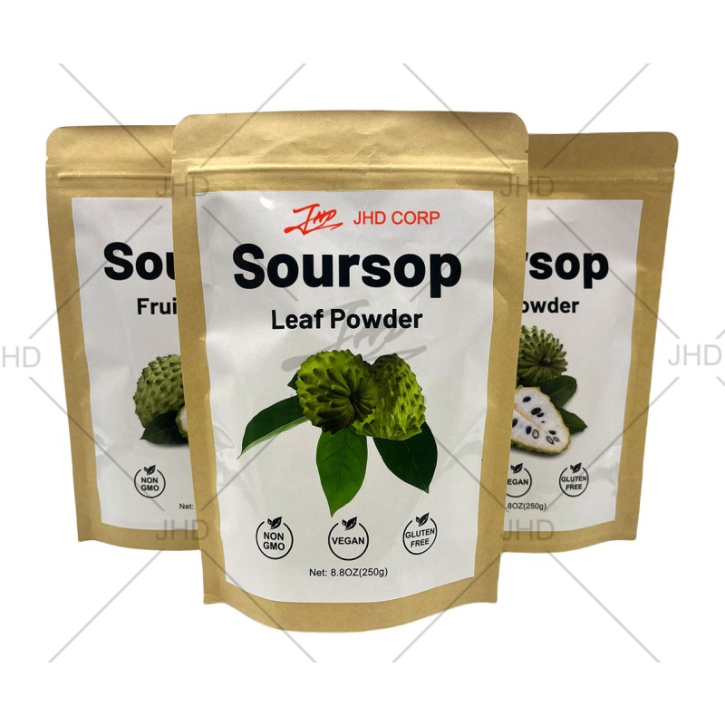US / EU Warehouse Bulk Plant Extract Natural 100% Pure Soursop Leaf Powder