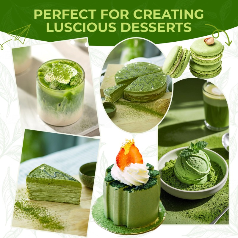 JHD Factory 100% Wholesale Pure RFA Ceremonial Matcha Tea Powder Ceremonial Grade Tea Matcha Powder Organic Matcha Green Tea