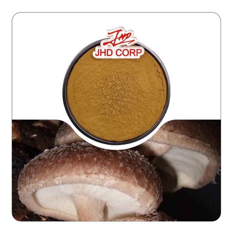 USA / EU High Quality 100% Pure Extract Bulk Polysaccharide 10%-50% Organic Shiitake Mushroom Powder