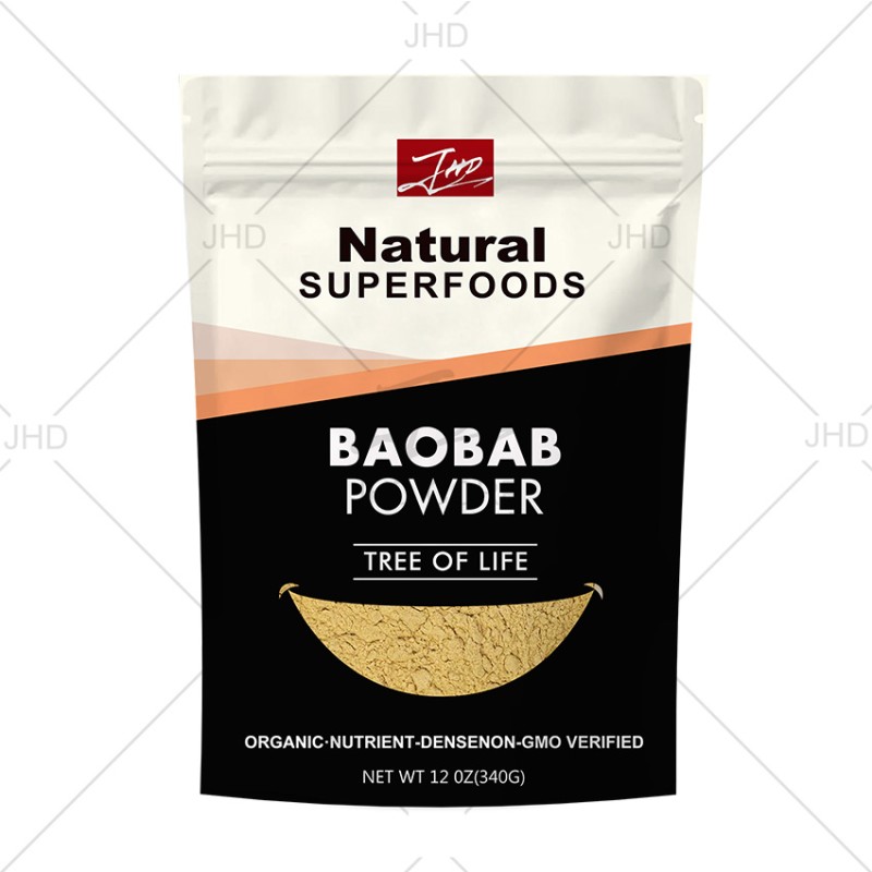 US / EU Warehouse Bulk Plant Extract Organic Pure African Baobab Tree Fruit Powder
