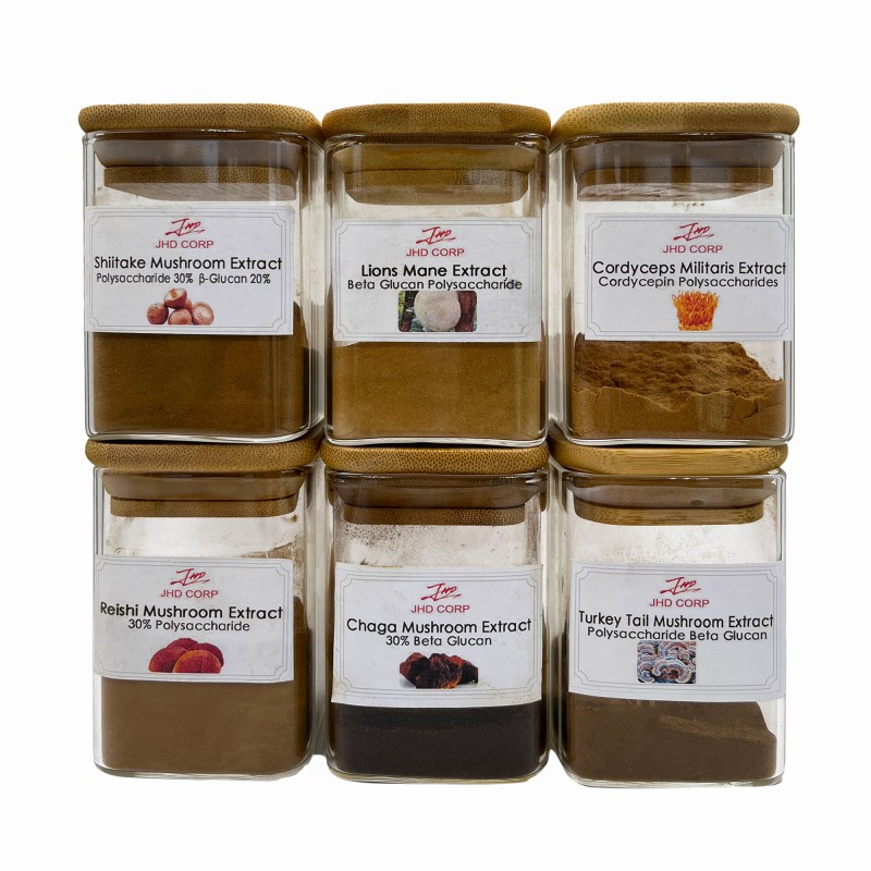 JHD Mushroom Extract 30% 50% Polysaccharide Tremella Mushroom Extract Powder