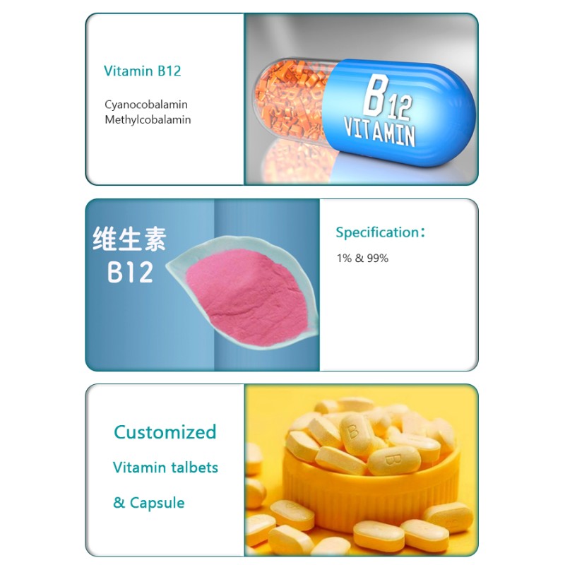 Supply Nutritional Supplement B1 B2 B3 B5 B6 B8 B9 B12 Food Grade Complex Vitamin B Powder Manufacturer