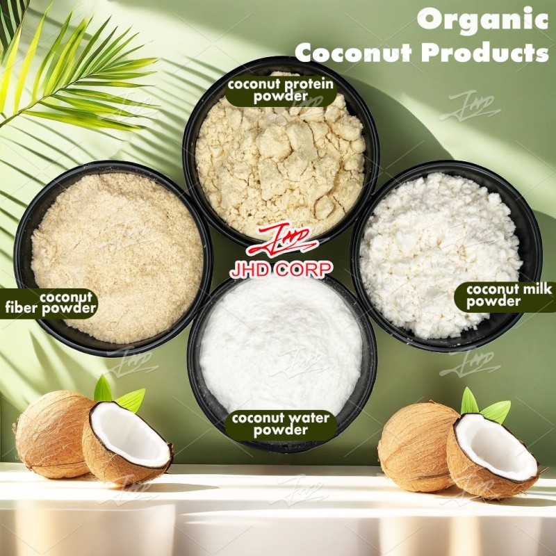 USA / EU Warehouse Wholesale Bulk Coconut Ice Cream Powder for Ice Cream