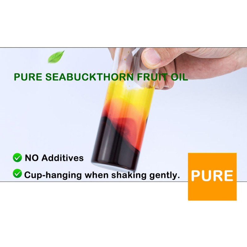 US / EU Warehouse Bulk Plant Extract Orange Red Oil Natrual Seed Or Fruit Oil Sea Buckthorn Oil