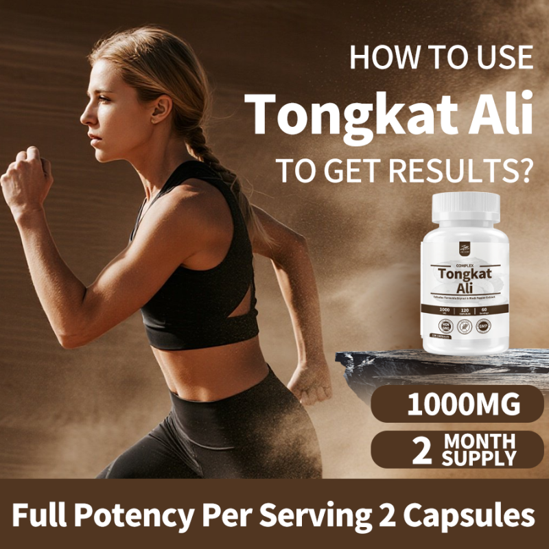 JHD OEM Own Brand 1025mg Mixed Supplement Capsules Tongkat Ali Power Capsule
