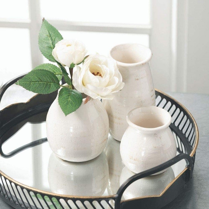 Table Decor Factory - Ceramic Vase Shelf Decor