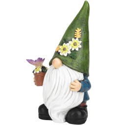 Outdoor Decoration Factory - Resin Gnome Patio Ornament
