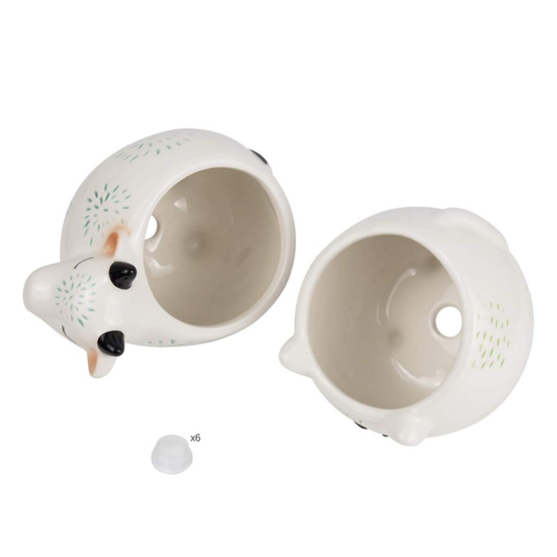 Succulent Pot Factory - Ceramic Garden Pot with Drainage