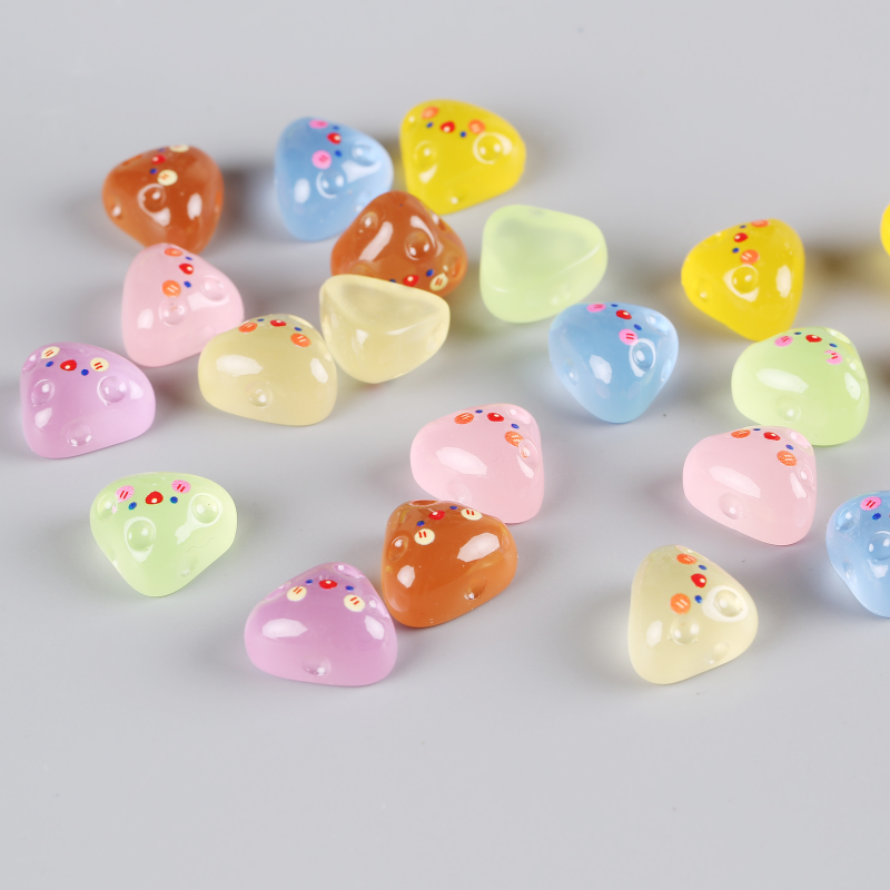 Cheese Resin Ornament Manufacturer - OEM Custom Luminous Phone Case