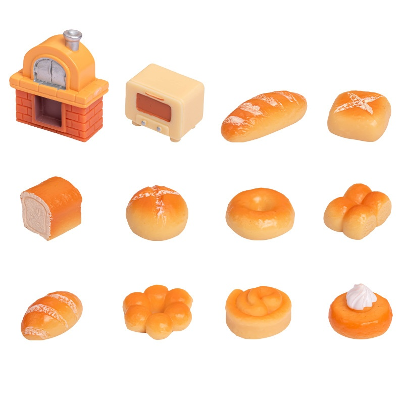Bread Resin Ornament Manufacturer - OEM Custom Realistic Cake Model
