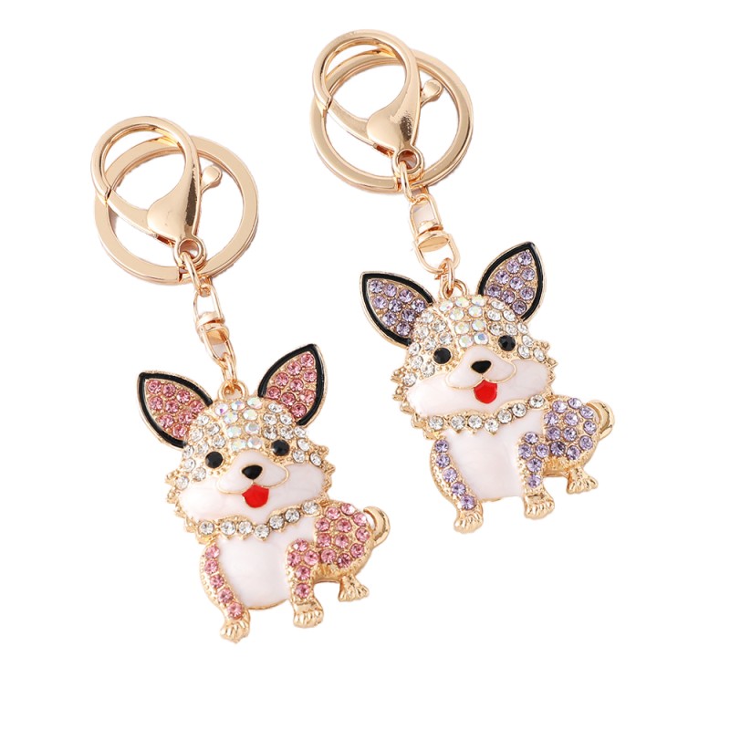 Cat Keychain Factory - OEM Custom Gold Plated Metal Pendant