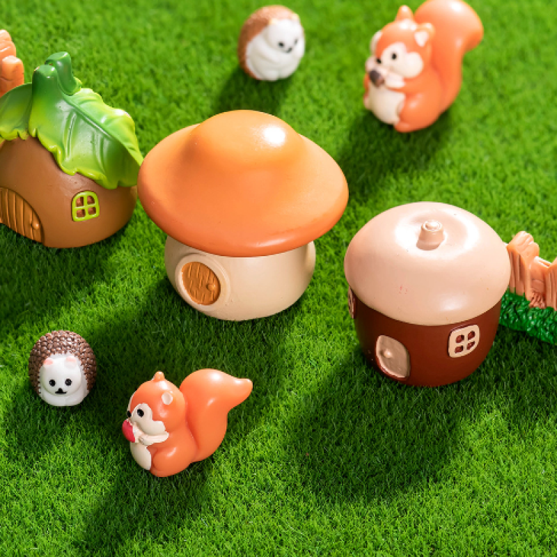 Tree House Ornament Supplier - OEM Custom Christmas Forest Design