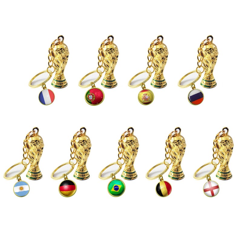 Football Keychain Supplier - OEM Custom Metal Resin Trophy