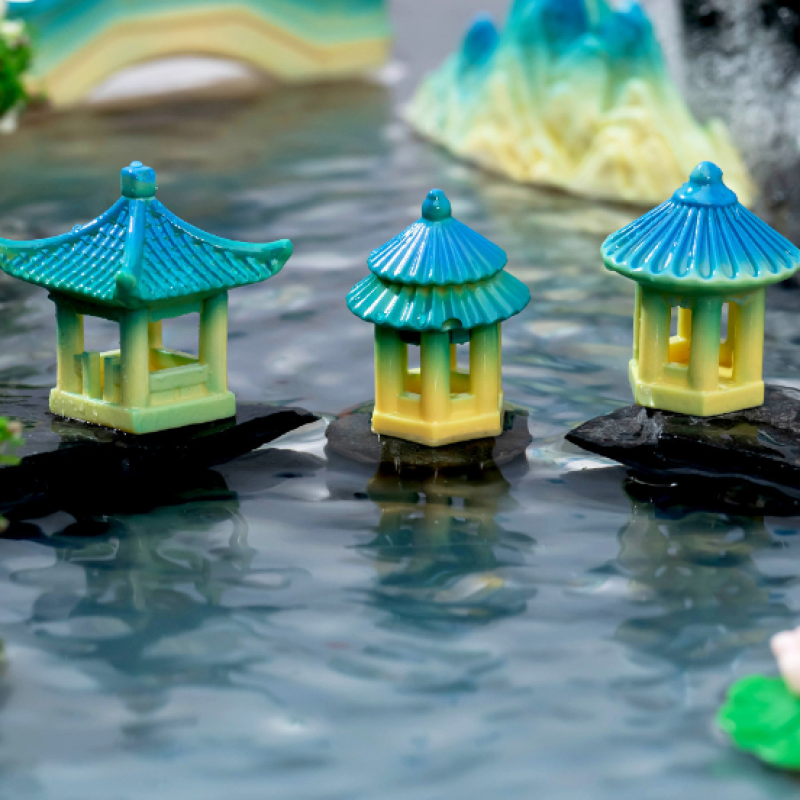 Rockery Resin Ornament Supplier - OEM Custom Chinese Style Design