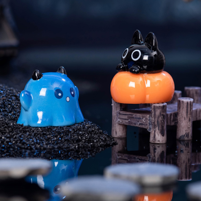 Halloween Resin Ornaments Manufacturer - OEM Custom Ghost Pumpkin