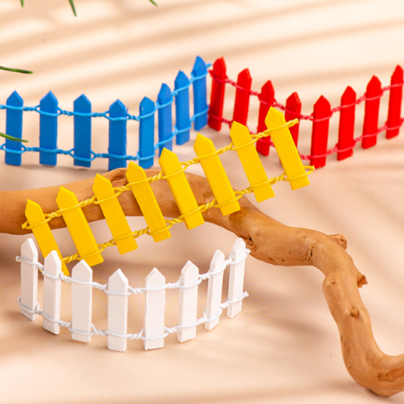 Wooden Fence Ornament Factory - OEM Custom Moss Landscape Decor