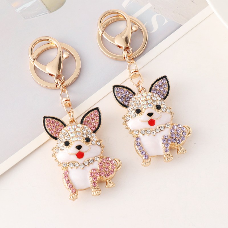 Cat Keychain Factory - OEM Custom Gold Plated Metal Pendant