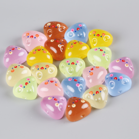 Cheese Resin Ornament Manufacturer - OEM Custom Luminous Phone Case