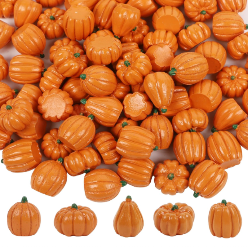 Pumpkin Resin Crafts Supplier - OEM Custom Autumn Vase Filling