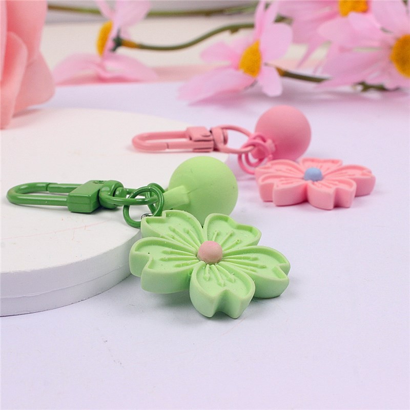 Cherry Keychain Factory - OEM Custom Resin Blossom Pendant