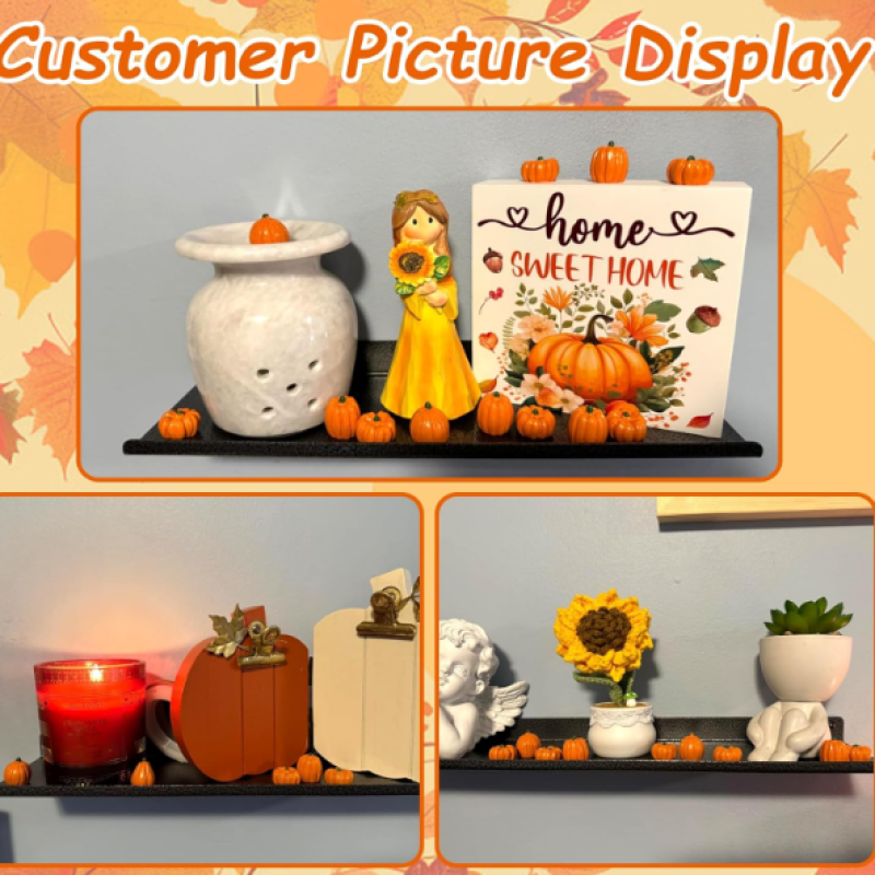 Pumpkin Resin Crafts Supplier - OEM Custom Autumn Vase Filling