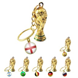 Football Keychain Supplier - OEM Custom Metal Resin Trophy