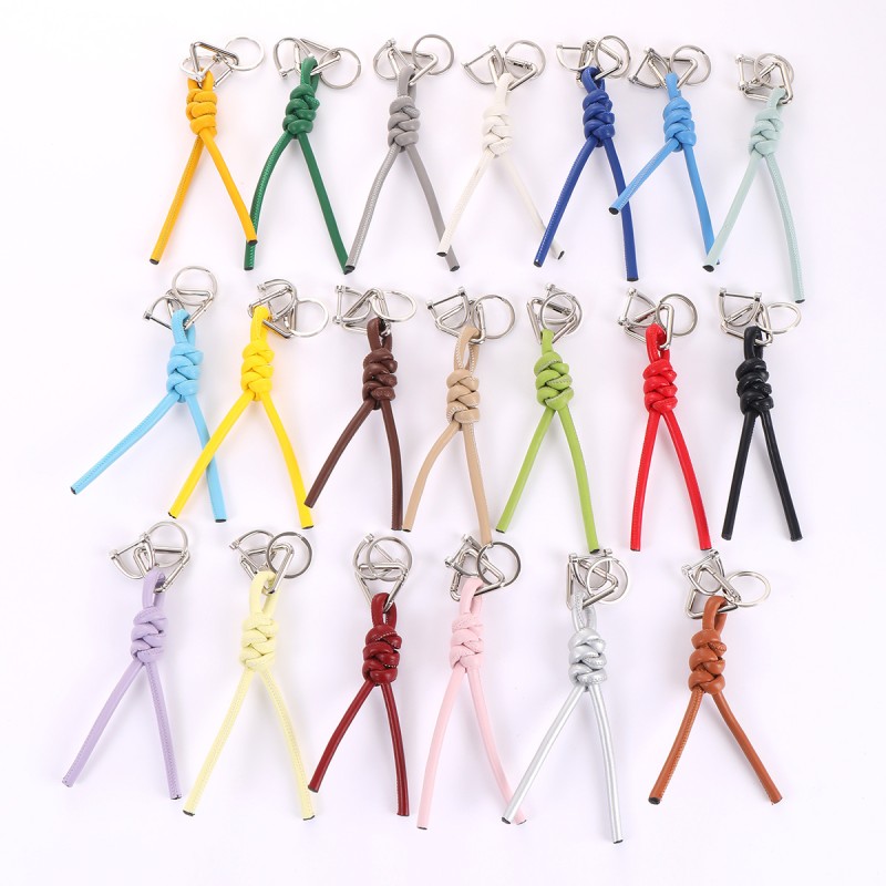 Carabiner Keychain Supplier - OEM Custom PU Leather Rope