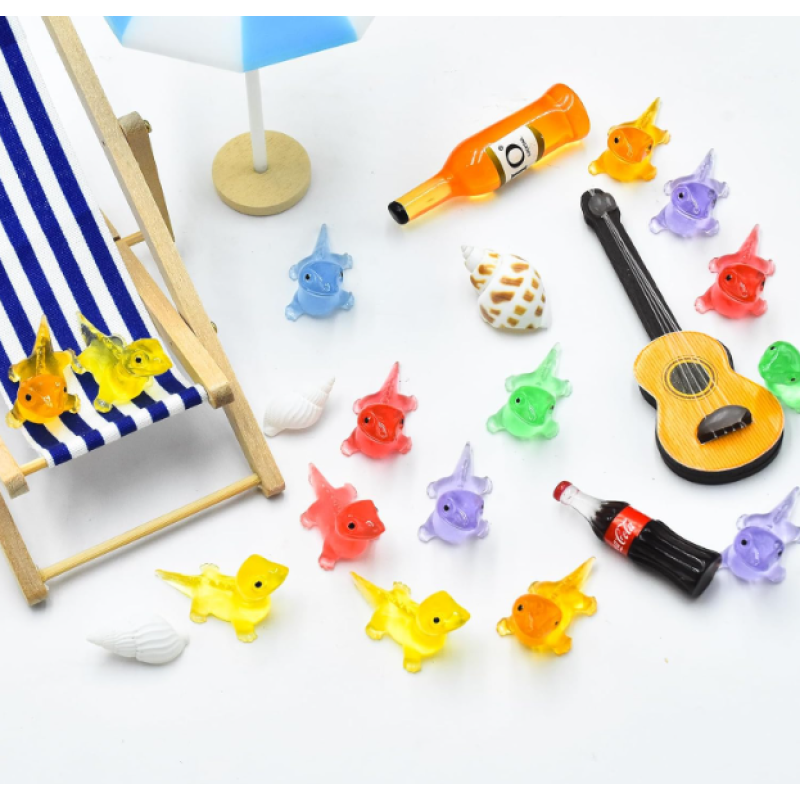 Lizard Resin Ornament Supplier - OEM Custom Glow-in-dark Animal