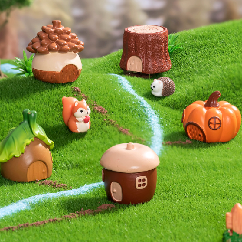 Tree House Ornament Supplier - OEM Custom Christmas Forest Design