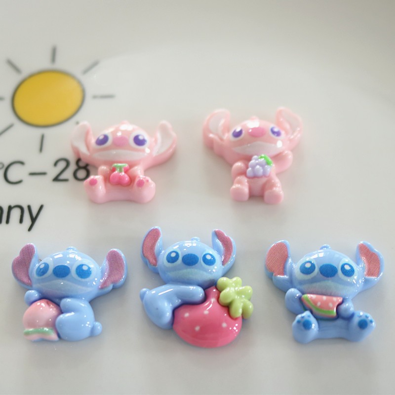 Resin Charm Factory - OEM Custom Christmas Fruit Blue Design