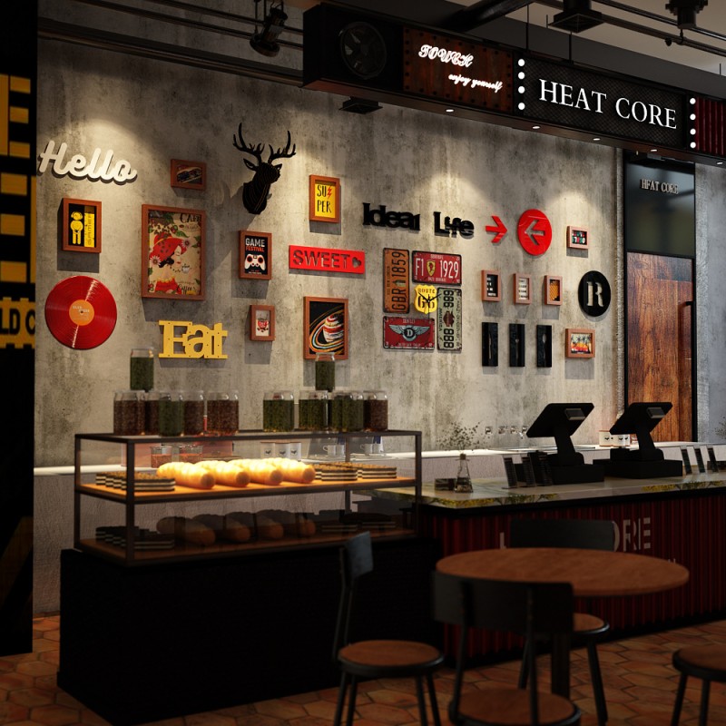 Restaurant Decor Manufacturer - Engraved Wooden Photo Wall