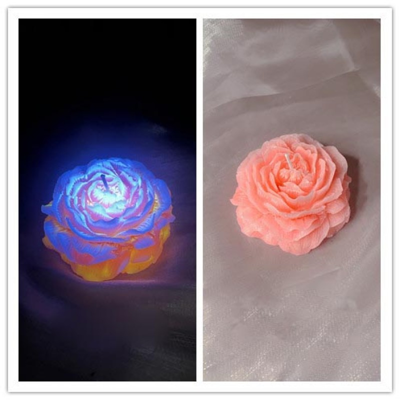 Aromatherapy Candle Manufacturer - Glow Dark Peony Flower