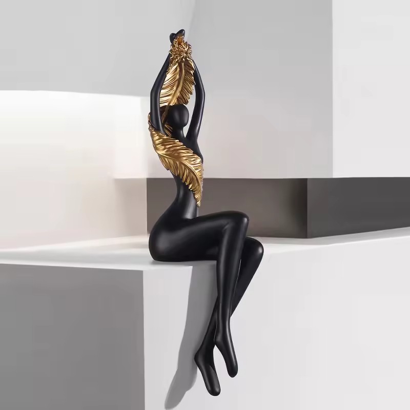 Sitting Statue Factory - Modern Simple Resin Sculpture